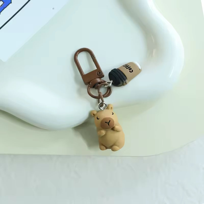Super Cute and Mini Capybara Keychain, Kawaii Looking Bag Accessory/Charm, Many Options