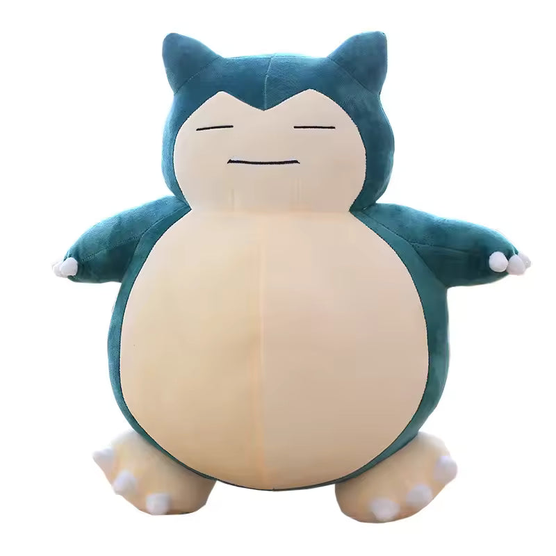 30/50 Cm Big and Fluffy Japanese Pokemon Snorlax Plushie, Super Soft and Adorable Stuffed Animal