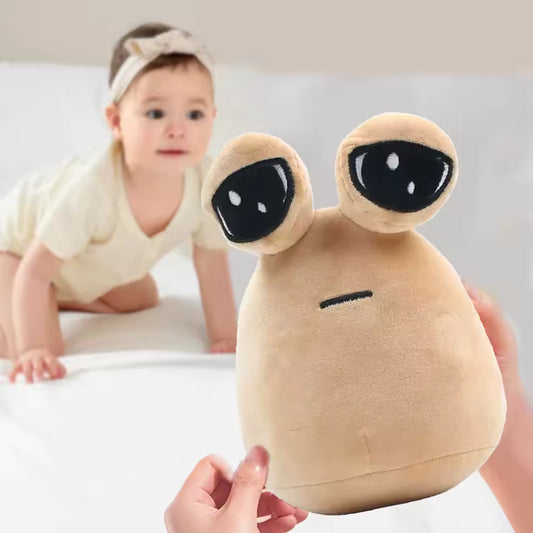 22 Cm Cute and Soft Alien Plush POU Stuffed Animal, High Quality Adorable Snail Plushie