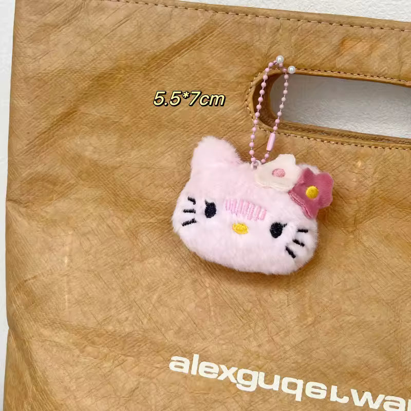 Hello Kitty Sanrio Character Bag Accessories, Cute Charms for Bags and Keys