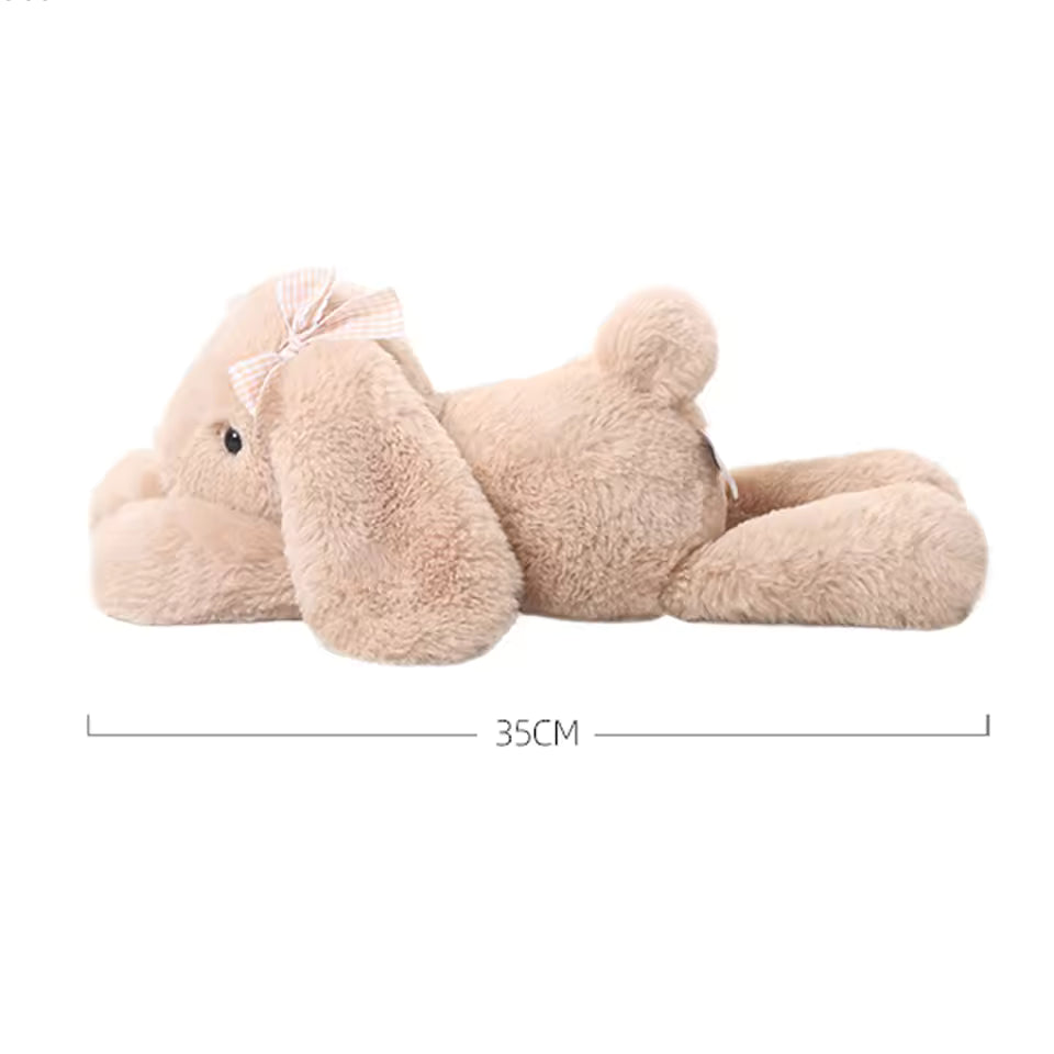 35 Cm Cute and Adorable White/Vanilla Colored Rabbit Plushie, Soft and High Quality Stuffed Animal