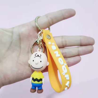 High Quality Cute and Adorable Snoopy/Charlie Brown Keychain, 5 Variations