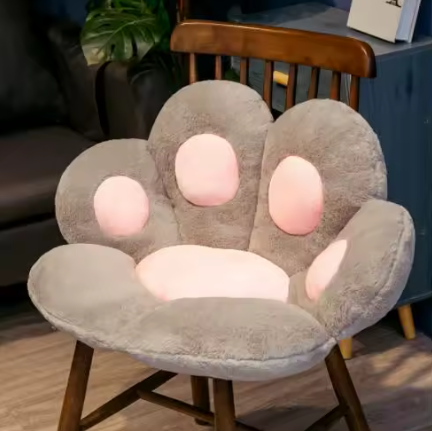 70*60 Cm Cute Cat Paw Sofa Pillow Cushion Chair, Kawaii Super Soft Office Office Nap Doll