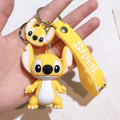 Cute and Adorable Keychain - Lilo & Stitch Pendant Sweet Gifts for Both Boys and Girls