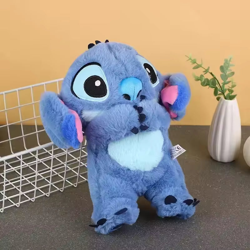 Super Soft Stitch Plush that Lights Up in The Center, Kawaii Singing Plush for Peaceful Sleep