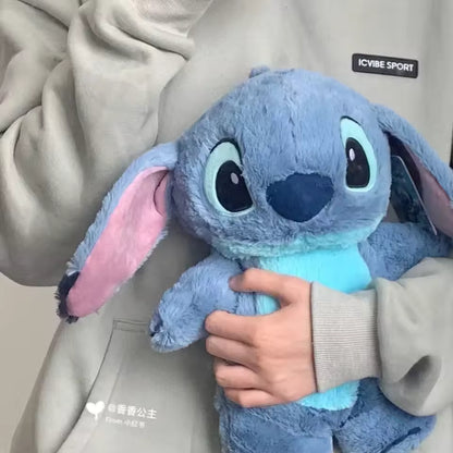 Disney Stitch & Lilo Extra Soft Hand Warmer and Water Bottle, Cute Winter Accessories