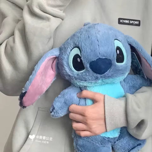 Disney Stitch & Lilo Extra Soft Hand Warmer and Water Bottle, Cute Winter Accessories