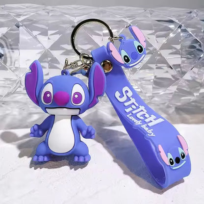 Cute and Adorable Keychain - Lilo & Stitch Pendant Sweet Gifts for Both Boys and Girls
