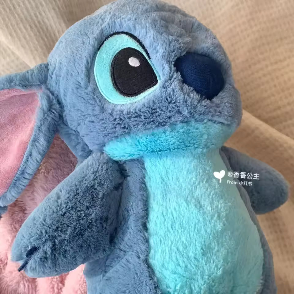Disney Stitch & Lilo Extra Soft Hand Warmer and Water Bottle, Cute Winter Accessories