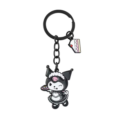 High Quality Cute and Adorable Sanrio Character Kuromi Keycharm for Bags and Keys