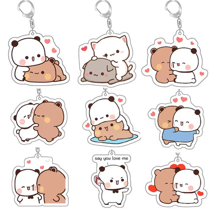High Quality Super Kawaii Couple Dudu Bubu Bag/Key Charm