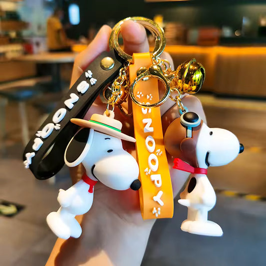 High Quality Cute and Adorable Snoopy/Charlie Brown Keychain, 5 Variations
