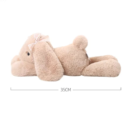35 Cm Cute and Adorable White/Vanilla Colored Rabbit Plushie, Soft and High Quality Stuffed Animal