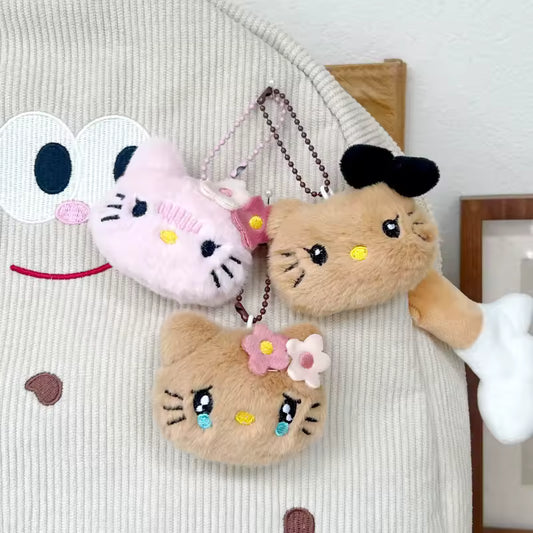 Hello Kitty Sanrio Character Bag Accessories, Cute Charms for Bags and Keys