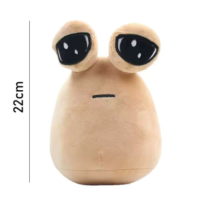 22 Cm Cute and Soft Alien Plush POU Stuffed Animal, High Quality Adorable Snail Plushie