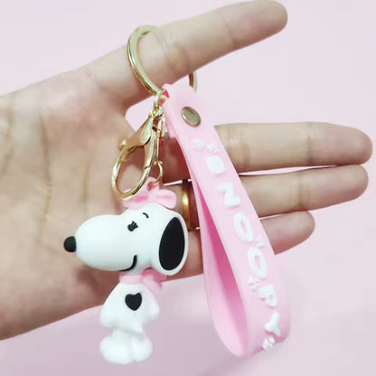 High Quality Cute and Adorable Snoopy/Charlie Brown Keychain, 5 Variations